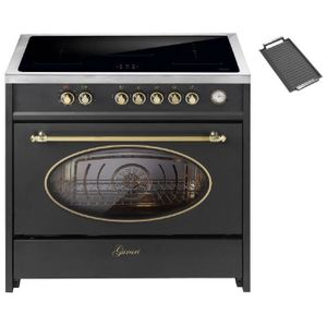 GURARI Cuisinière à Induction E 913 DF RU BL+GCH 461 BL 9 - Rétro