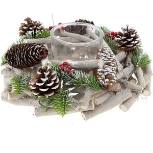 Porte Bougie Noel Cdiscount