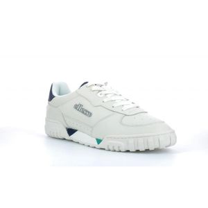 Chaussures Baskets Ellesse homme Star taille Blanc Blanche Synthétique Lacets 