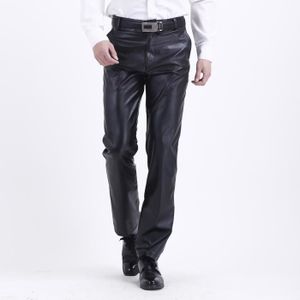 Pantalon en cuir homme pas outlet cher