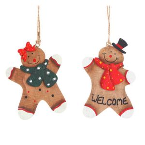 Widdop Cadeaux Tissu Pain D/'Épice Homme Chef Arbre de Noël Décoration