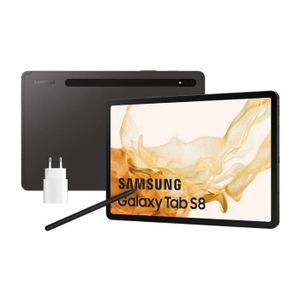TABLETTE TACTILE Tablette Samsung Galaxy Tab S8+ Noir 8 GB RAM 256 