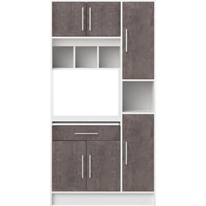 Armoire de cuisine avec portes coulissantes 120x40x50 cm Inox T2W6 