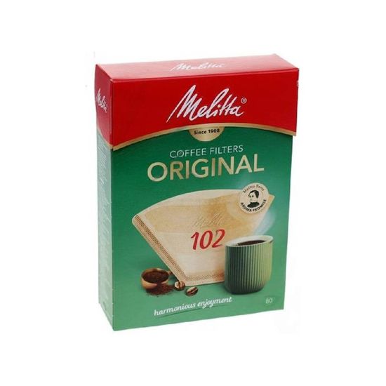Melitta Filtres Café Papier Taille 102: La Boite De 80 * - 66032 pas cher Melitta Filtres Café Papier Taille 102: La Boite De 80 * - 66032 pas cher