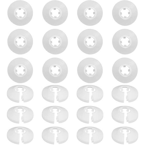 Collier De Serrage Double En PVC De 25 Mm I.D De Type U Pour Tuyau D