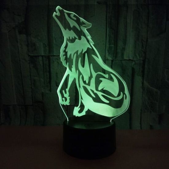 Attivolife Veilleuse 3D De Hockey Sur Glace, Lampe De Chevet à Illusion D' Optique Hologramme LED Avec Télécommande Minuteur, 16 Couleurs Changeantes, Décoration De Chambre à Coucher, Cadeau