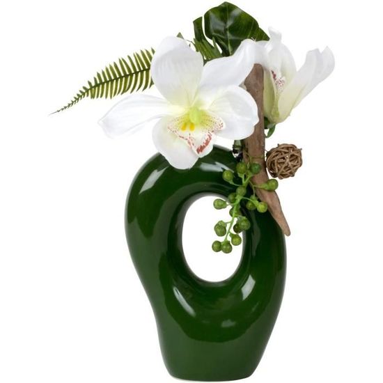 VASE,gold-S--Vase à fleurs en céramique doré ajouré, moderne, accessoires'arrangement de fleurs