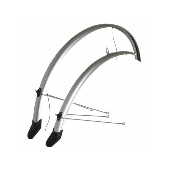 Garde boue velo jumpertrek city bike 28 avant arriere femme paire Cdiscount Sport