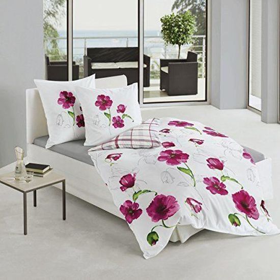 Biancheria Da Letto Bierbaum In Raso Makò - 155x220 Cm, Cotone, Multicolore - Foto 7