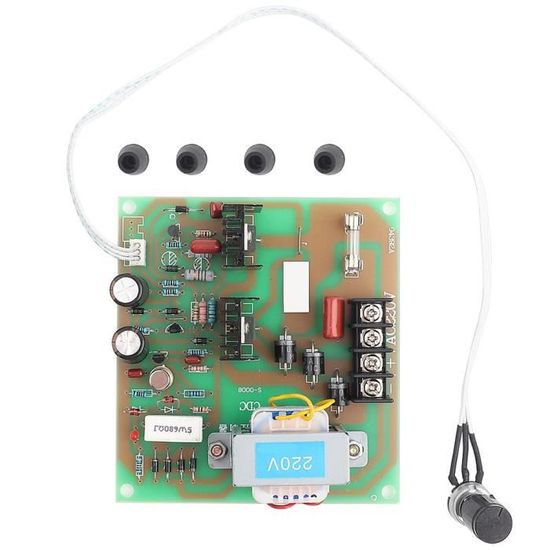Contrôleur De Vitesse Moteur DC 220V 750W – Régulateur Variable PWM Haute Puissance Pour Bricolage, Petit Tour & Moteur De Broche