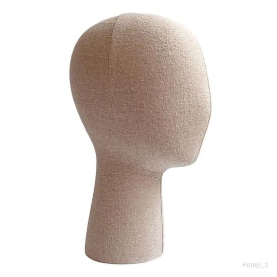 Tête De Mannequin Support Perruque – Présentoir Chapeau, Blanc, En PP, Neuf, Idéal Pour Exposition