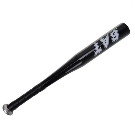GEEDIAR® Batte de baseball 54cm en Aluminium Batte de Softball Bat Léger-Noir