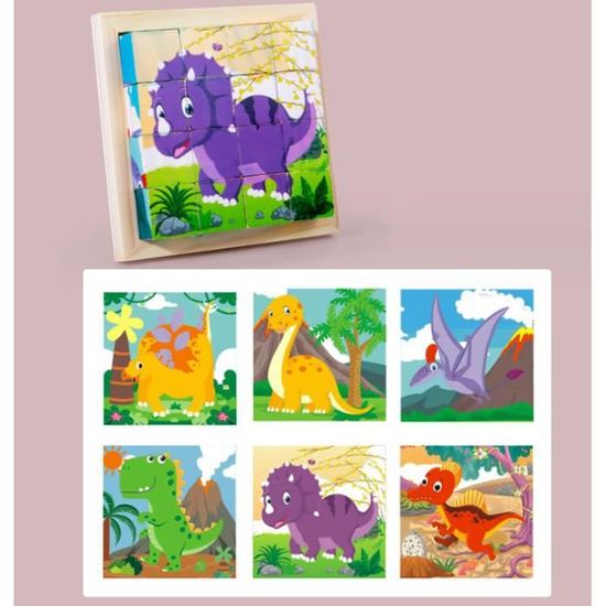 Lot De 5 Puzzles Pour Enfants - Pour Jouer Et Comme Cadeau De Noël