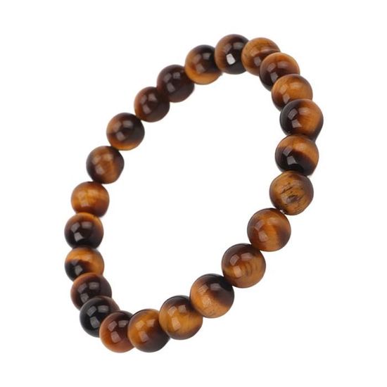 Bracelet Perles Extensible Vert Jade - Tendance Unisexe Femme/homme - Neuf Avec étiquettes