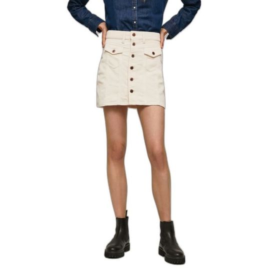 MINUS Jupes | Mini-jupe Bleu d'azur Femme