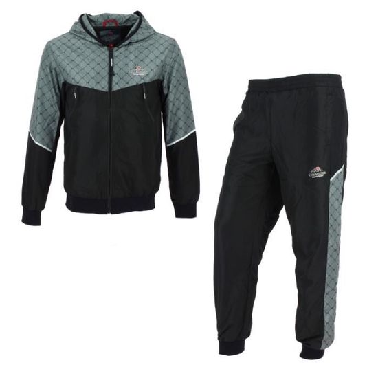 Combinaison femme deux pièces, veste de sport à manches longues, poches