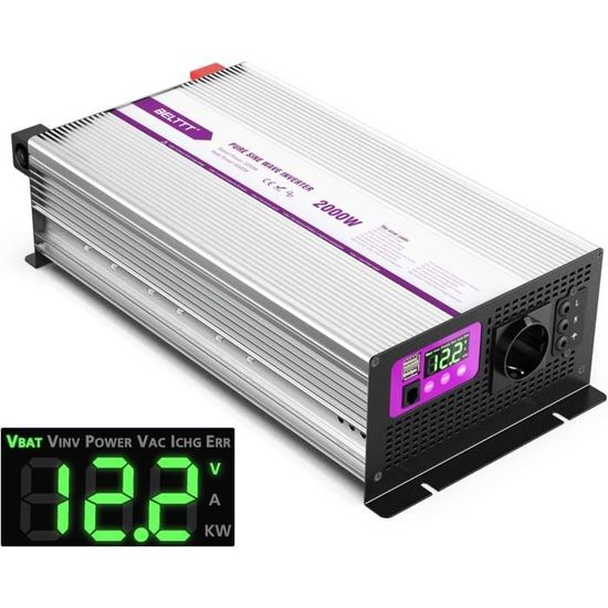 Convertisseur Pur Sinus Dc À Ac 220V 230V 240V Transformateur De