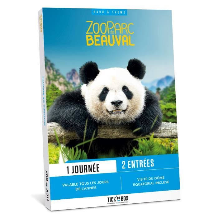 Coffret cadeau - ZooParc de Beauval- Tickn'Box