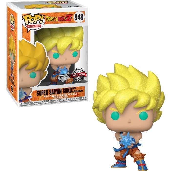 Figurine funko pop! Animation : dragon ball z son goku kamehameha wave Neuf - vue 3