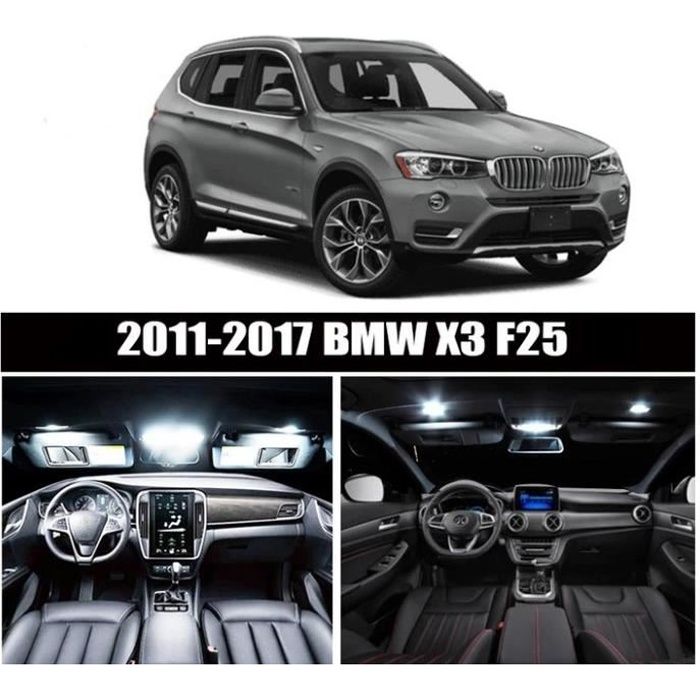 Pack Ampoules LED Interieur Complet BMW X3 F25 24pcs