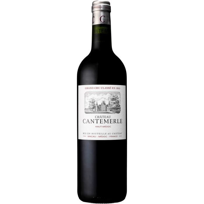 Château Cantemerle 2017 - Haut-Médoc AOC - Vin rouge de Bordeaux - 1 bouteille 0.75 cl