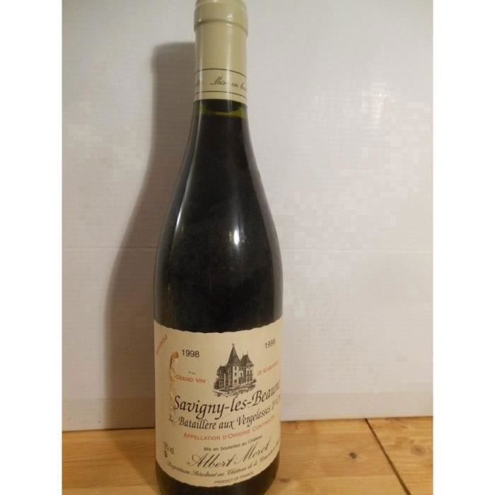 savigny albert morot premier cru La Bataillère Aux Vergelesses rouge 1998 - bourgogne france