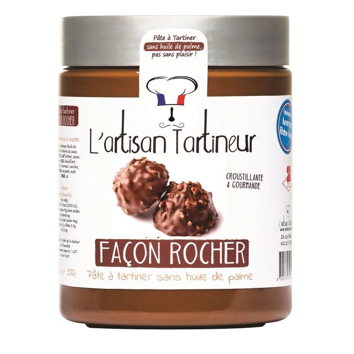 Pâte à tartiner façon rocher - Pot 550g