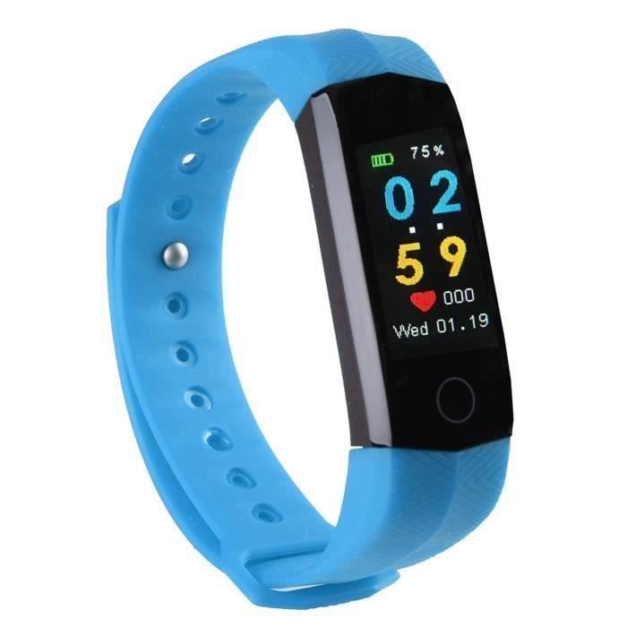 CD02 Bracelet intelligent sport 24 heures de surveillance fréquence cardiaque santé podomètre sommeil étanche APP contrôle Aw57657