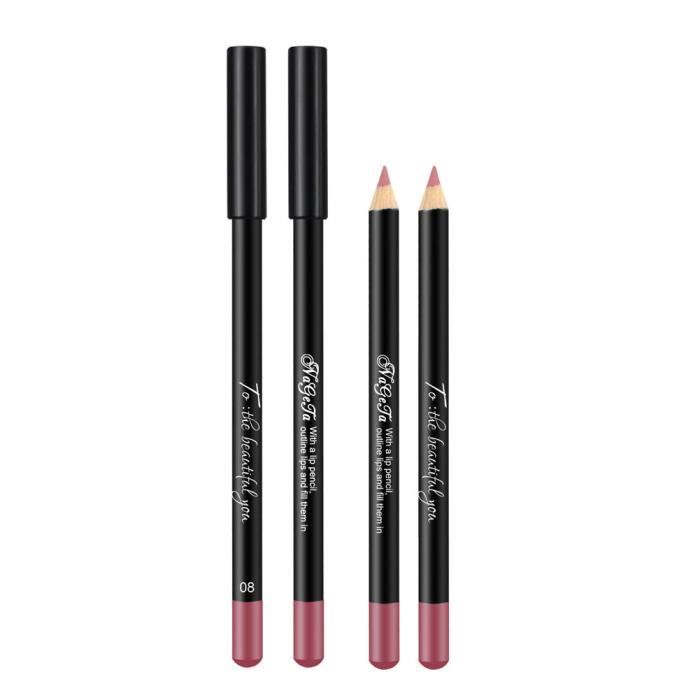 12 couleurs imperméable à l'eau rouge à lèvres crayon à lèvres longue durée mat crayon crayon A3361