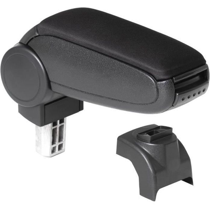 Cargoods Accoudoir central - avec compartiment de rangement - tissu noir - Vw Golf 5, Golf 6 et Jetta