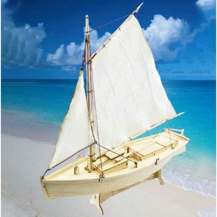 KIT MODELISME tte de Bateau en Bois modegravele dassemblage de Bateau Bricolage 130 Assemblage de Kits de Construction modegrave865