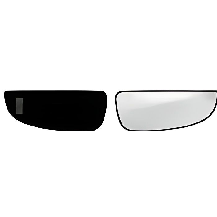 Miroir Glace rétroviseur extérieur droit CITROËN JUMPER II phase 1, 2006-2014, verre inférieur.