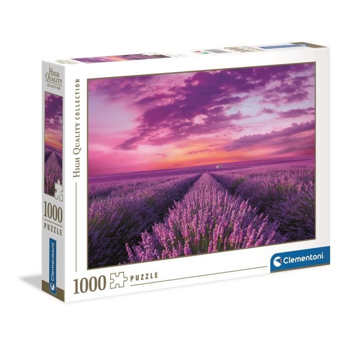 Clementoni - 1000 pièces - Lavender Field