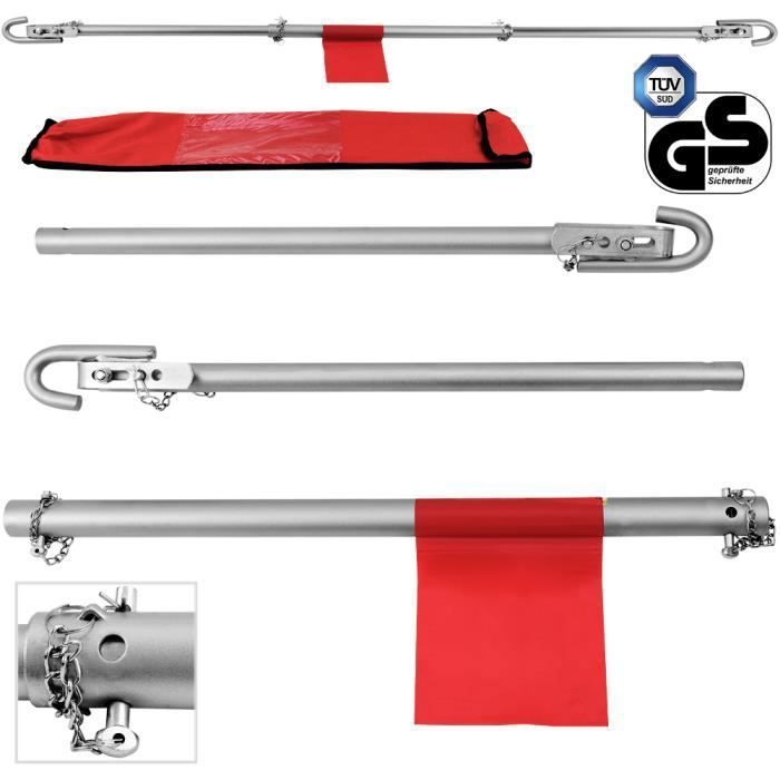 Barre de remorquage sécu auto et sac - 3pcs 1,8m