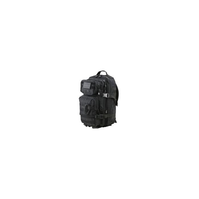 Sac à dos Small Assault Pack 28L Noir - Kombat Tactical