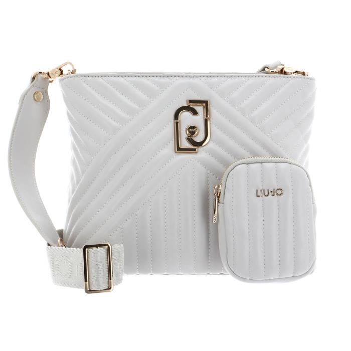 LIU JO Achala ECS Crossbody Bag M Bone [206722] -  sac à épaule bandoulière sacoche