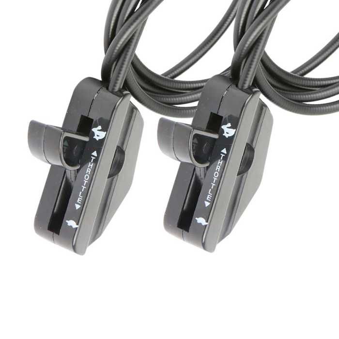 Manette commande de gaz universelle longeur 1,50 m par 2