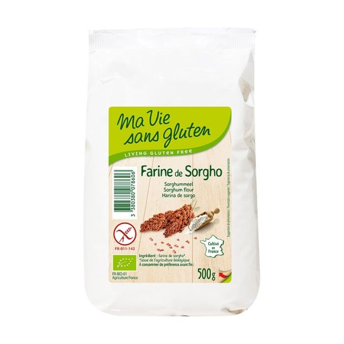 Farine de Sorgho Bio - Sans gluten - 500g -
