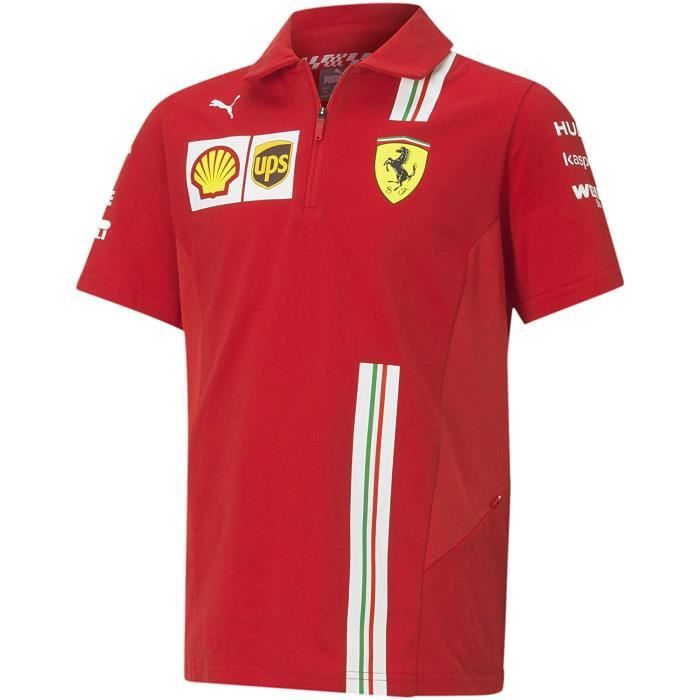 Polo Ferrari Scuderia Team Motorsport F1 Officiel Formule 1 Puma Collection