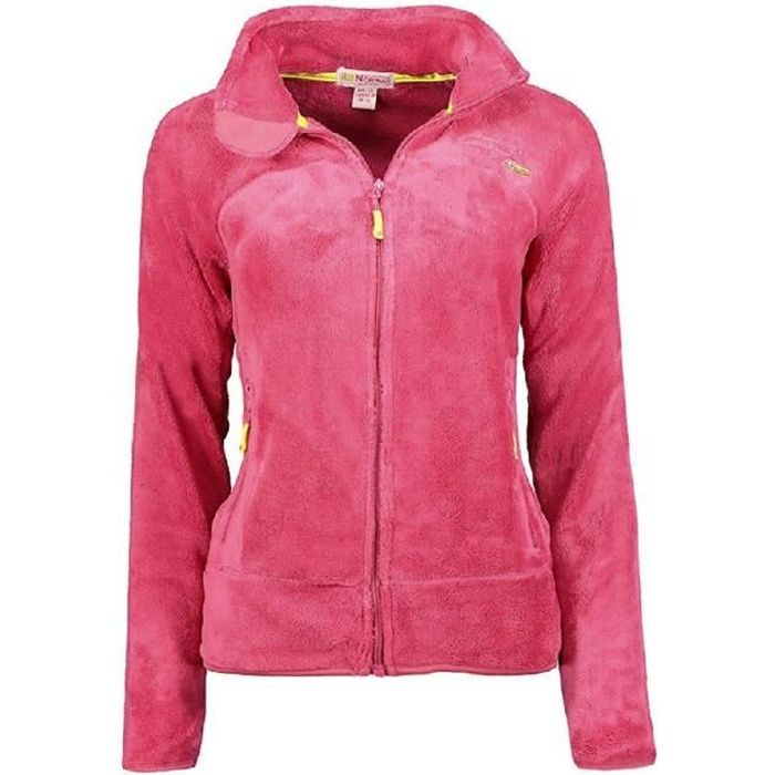 Veste Polaire Rose Femme Geographical Norway Upaline