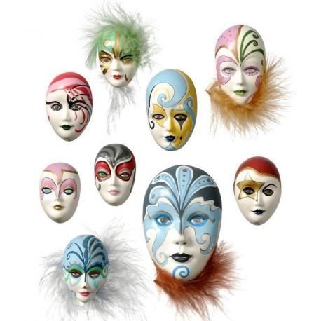Moules 9 Masques Miniatures pour Fimo