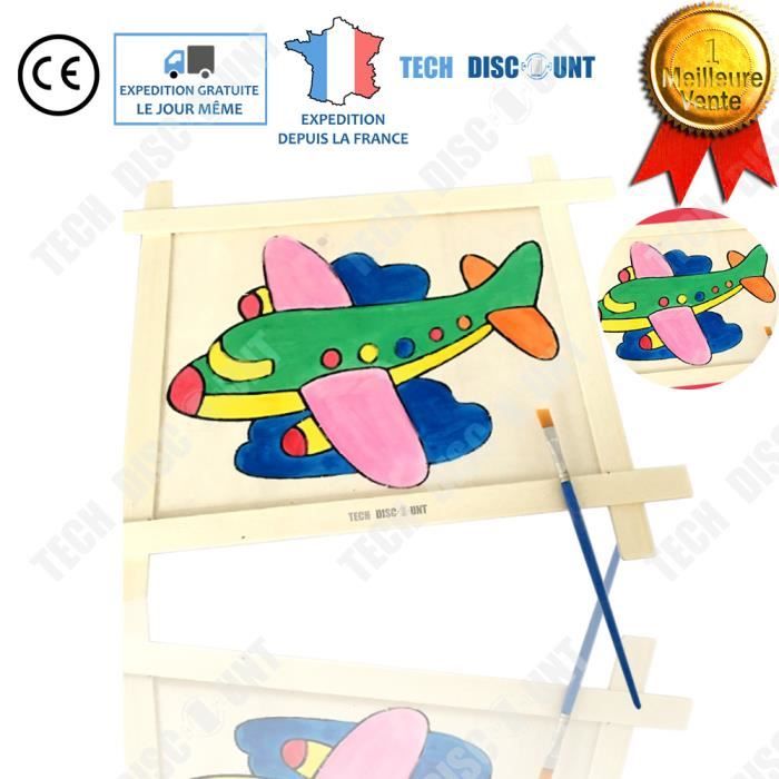 TD® Peinture enfant magique graffiti Aquarelle sur carton couleurs ludique apprentissage montessori dessin pinceau découverte sens