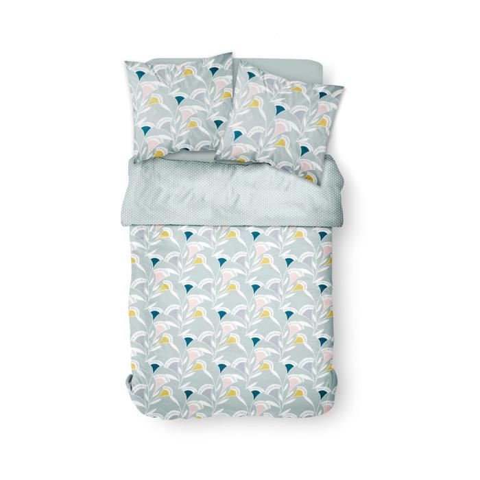 Parure de couette 100% coton 57 fils 260x240 CHOYNES