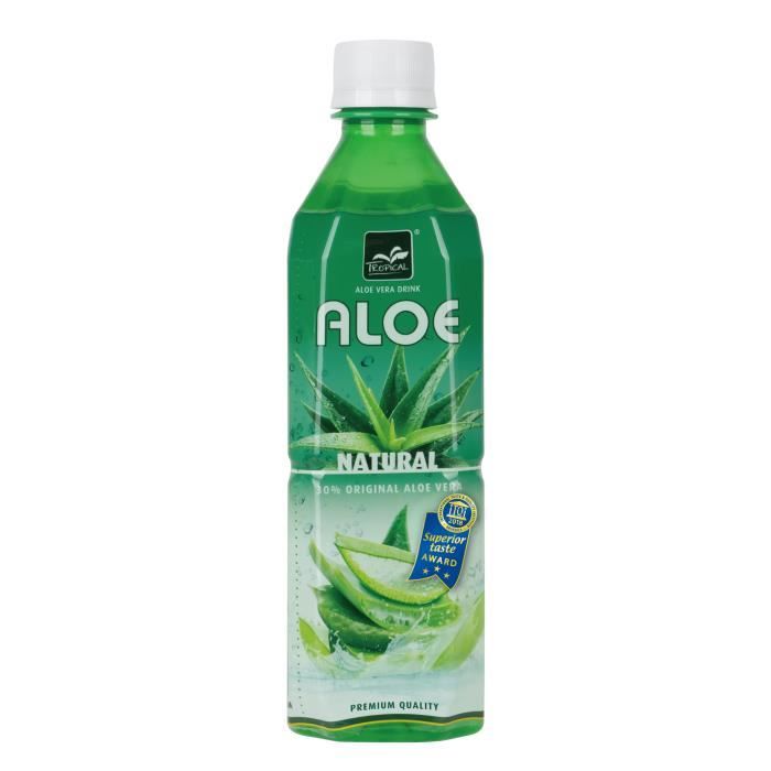 Boisson Jus Aloe Vera nature lot 20x50cl TROPICAL