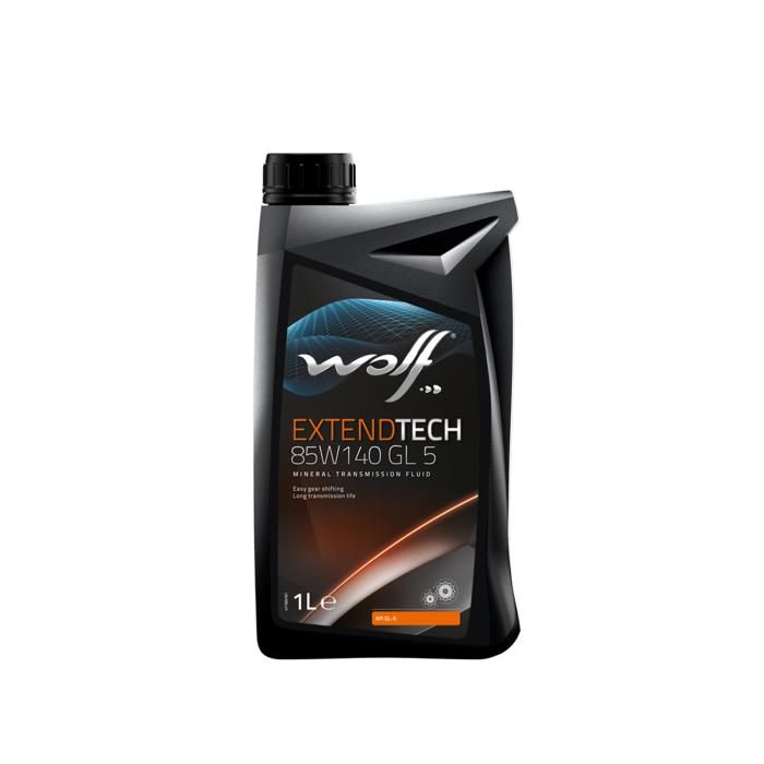 Bidon 1 litre d'huile 85W140 Wolf POLYGEARGL585…