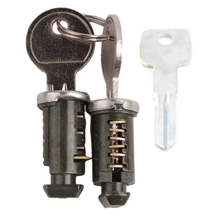 Lot 4 Noyaux Serrure Thule – Système Une Clé Pour Coffre, Barres De Toit - 6