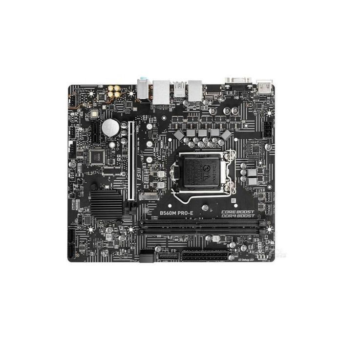 Carte mère MSI B560M PRO-E Intel B560 LGA 1200 2xDDR4 SDRAM 64 Go Micro ATX - Msi
