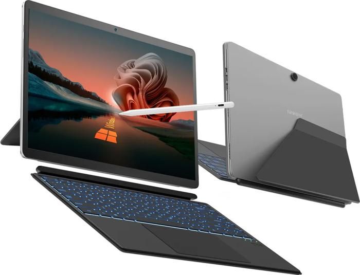 PC Portable 14 – Ninkear T40 – Tablette écran tactile FHD Intel N100  avec stylet Windows 11 16Go DDR5 512 Go SSD RVB WiFi 6
