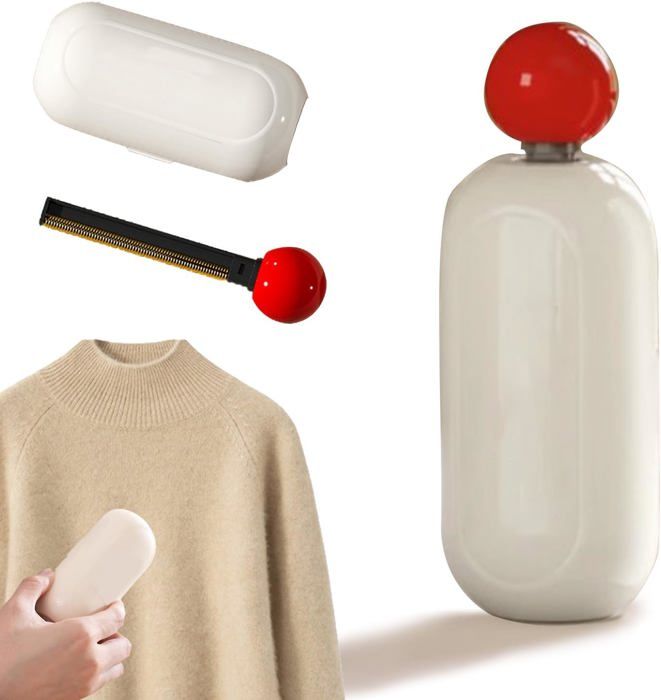 Rouleau Anti-peluches Réutilisable En Gel - Lavable, 16cm - Pour Vêtements, Canapé, Poils D'animaux