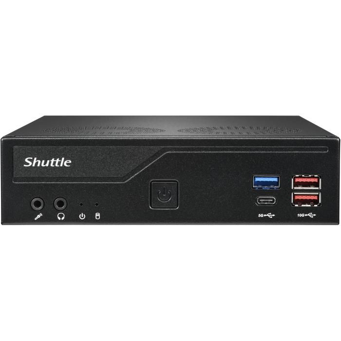 Shuttle Slim PC DH610 S1700 1x HDMI 2x DP 1x 2.5 2x .2 2x LAN Intel 1G + 2.5G 2x COM fonctionnement permanent 247 attaches VESA Neuf - vue 6